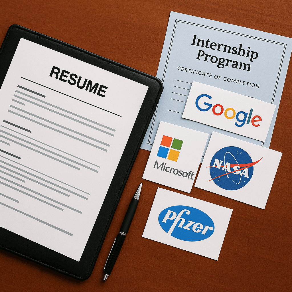 Why the best opportunities go to those with the strongest resumes — and how students can build one in months, not years.