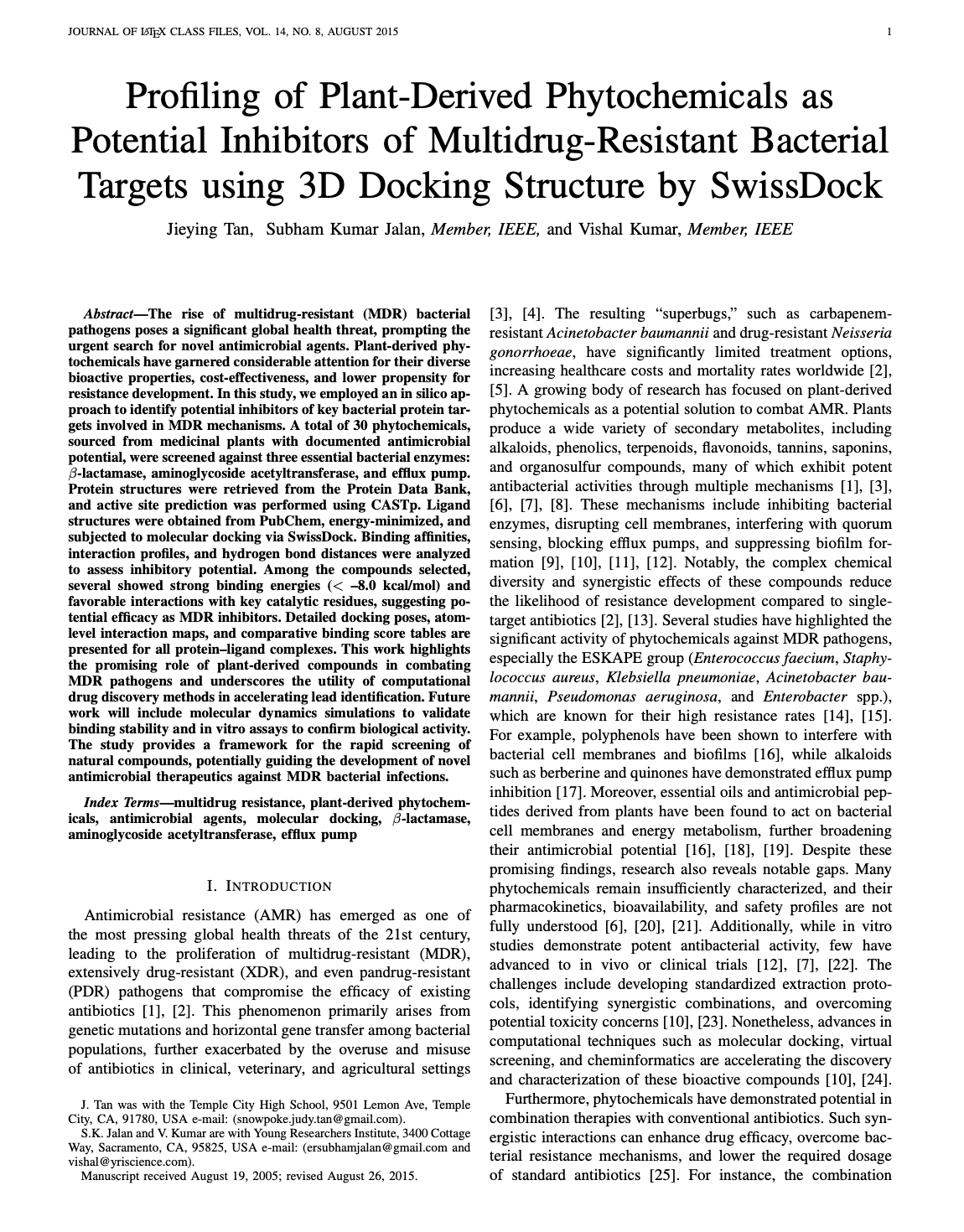 IEEE Journal on Biotechnology